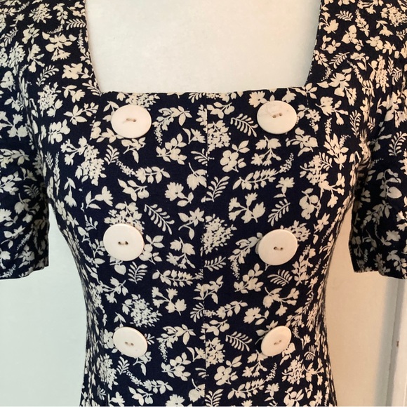 90’s culottes floral romper - Picture 2 of 8